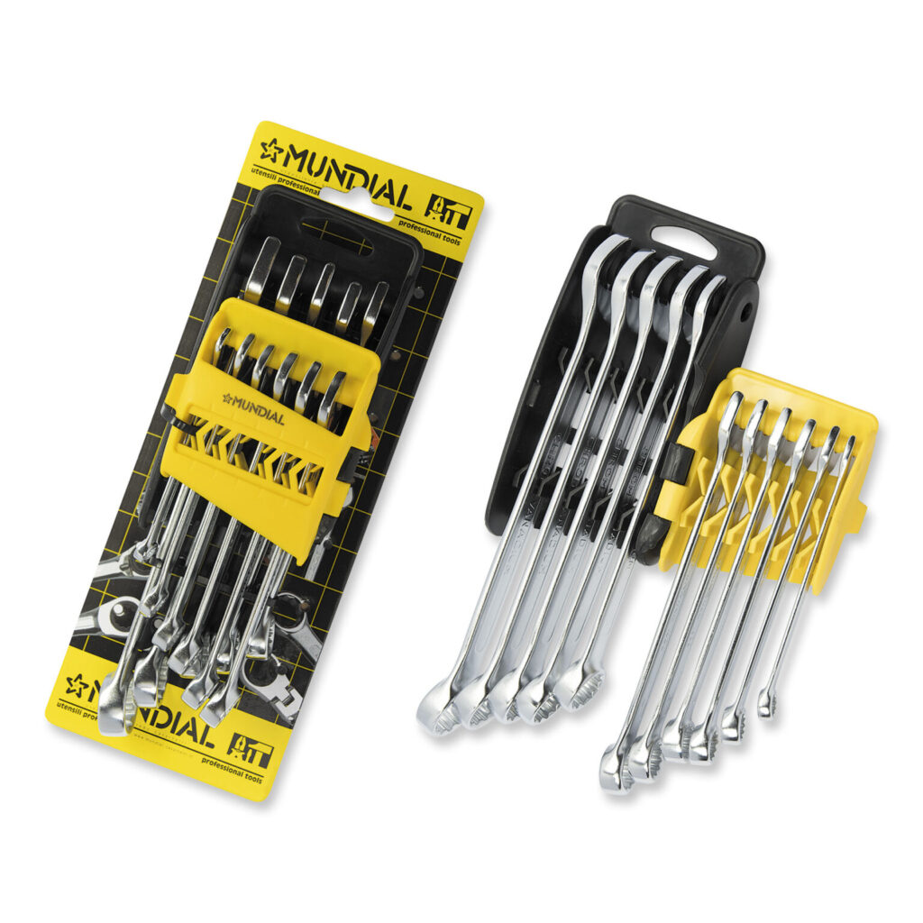 CONJUNTO 11 CHAVES COMBINADAS EM CLIP 8 A 19 MM | MUNDIAL