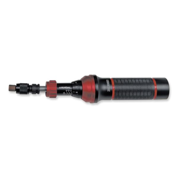 CHAVE DE FENDA DINAMOMÉTRICA 1/4 POL. 1-6 NM | MUNDIAL