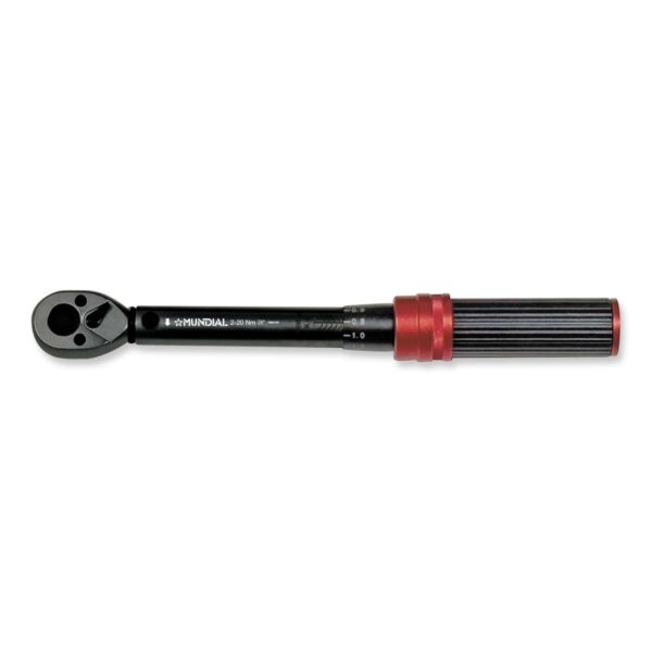 CHAVE DINAMOMÉTRICA PARA BICICLETAS COM 27 BUSCAS 2-20 NM | MUNDIAL