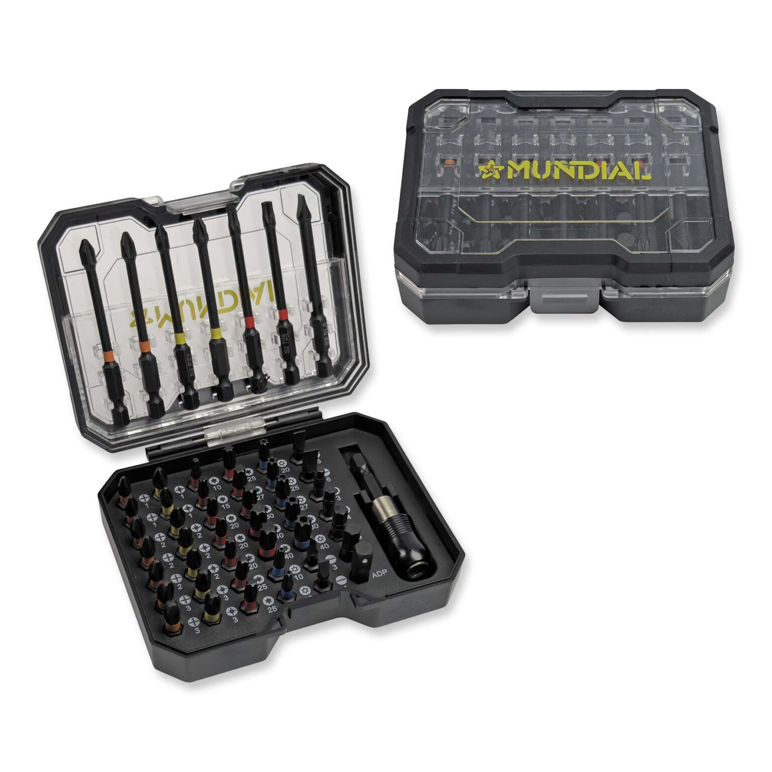 CONJUNTO 50 BITS COM PORTA-BITS DE ENGATE RÁPIDO | MUNDIAL - Image 1