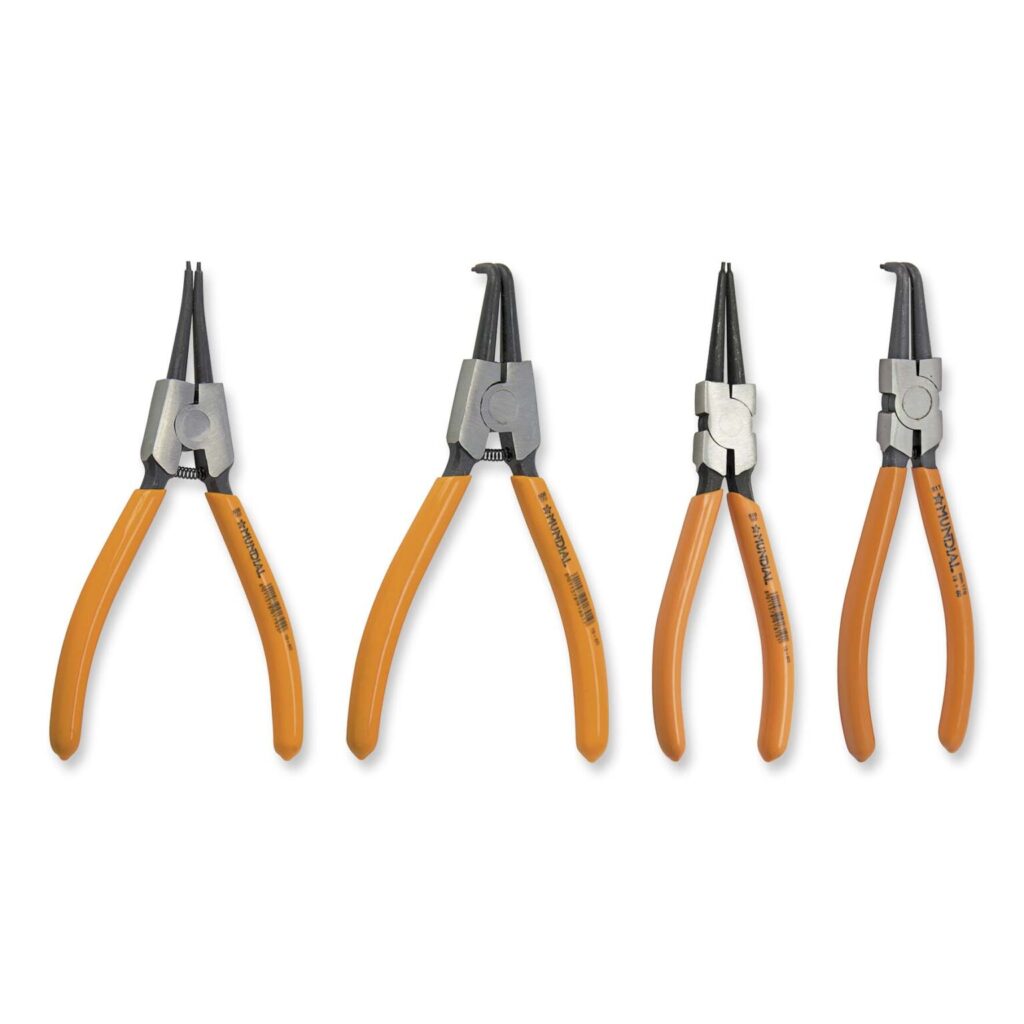 CONJUNTO 4 CIRCLIP ALICATES 0505.018 NR. 682 | MUNDIAL