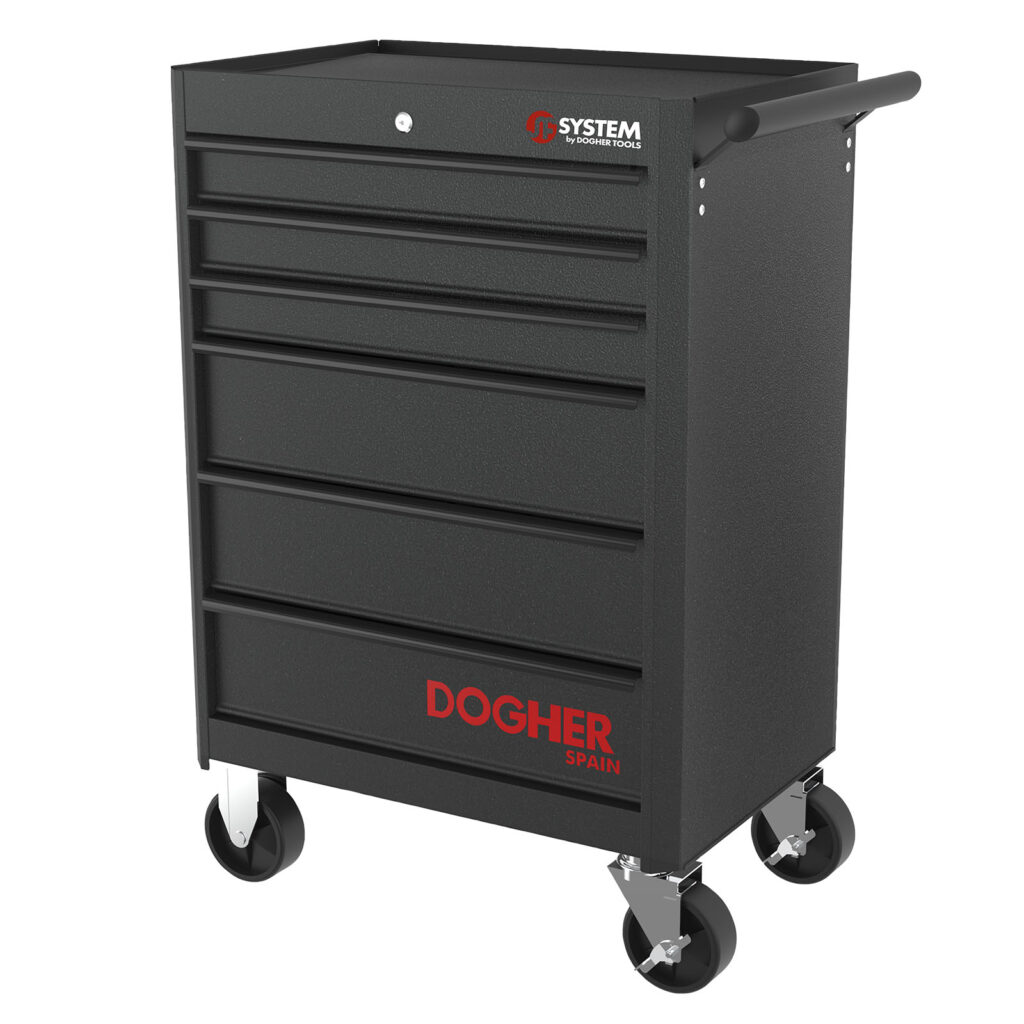 CARRO DE FERRAMENTAS ANTI-TOMBAMENTO SF SYSTEM 6 GAVETAS | DOGHER
