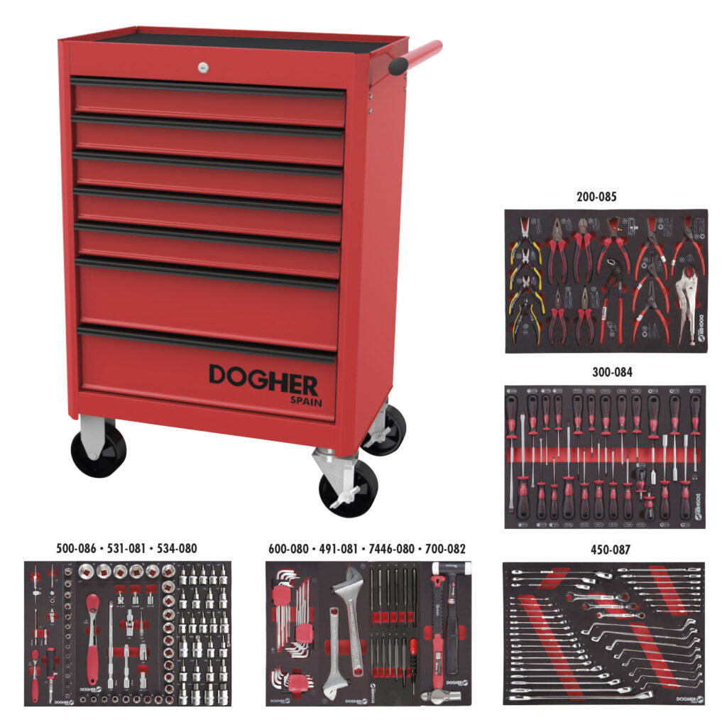 C.MECANICO INDUSTRIAL SILVER STD 7 GAVETAS 183 | DOGHER
