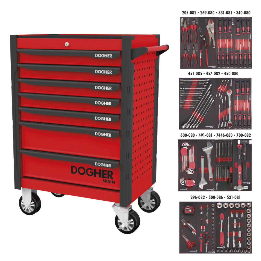 CARRO MECANICO INDUSTRIAL F 1-7 GAVETAS 131 FTA | DOGHER
