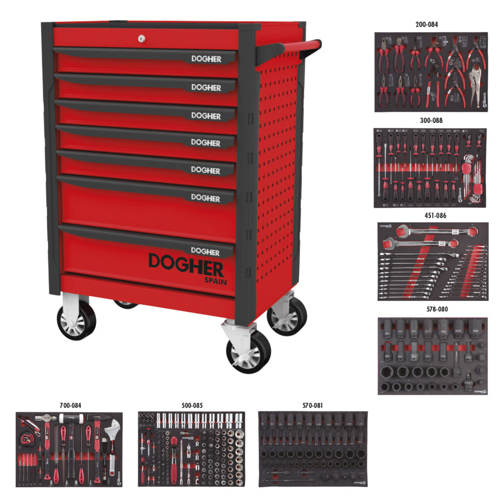 C.MECANICO INDUSTRIALTOOLTRUCK F 1-7 GAVETAS 305 FTA | DOGHER