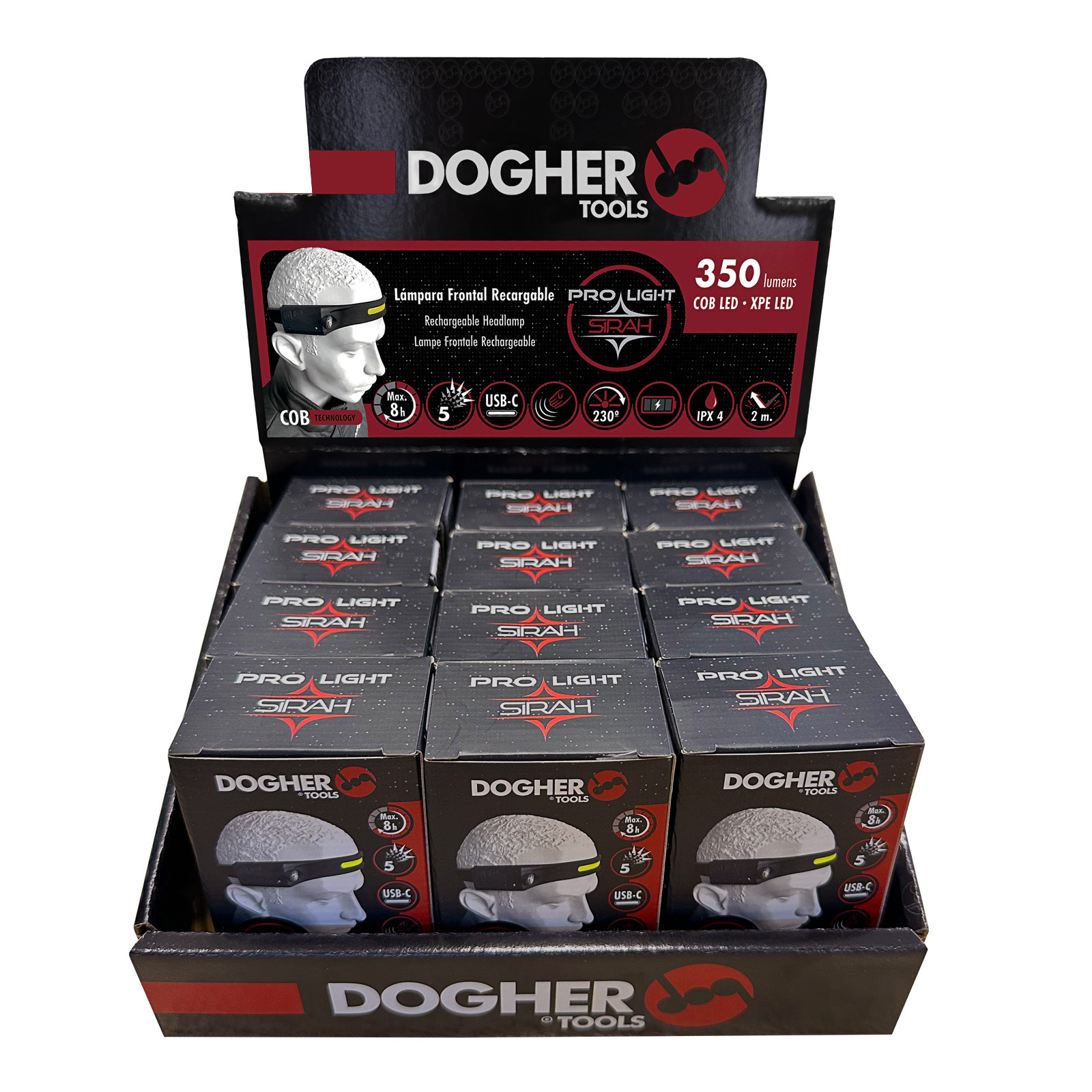 EXP.12 MOST.FRONT.LED PROLIGHT MOD.SIRAH | DOGHER - Image 1