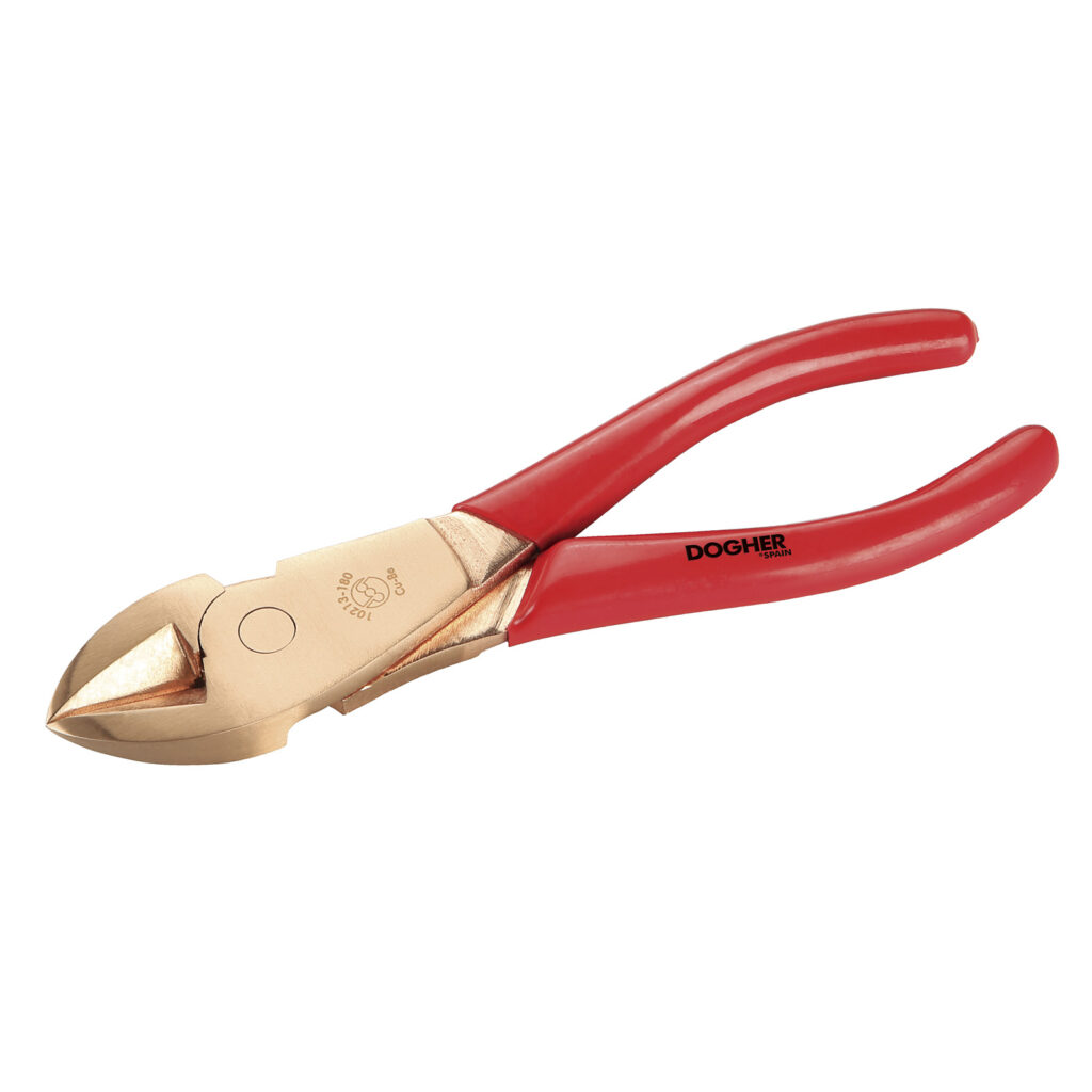 ALICATE DE CORTE DIAGONAL REFORÇADO CU-BE 180 MM | DOGHER