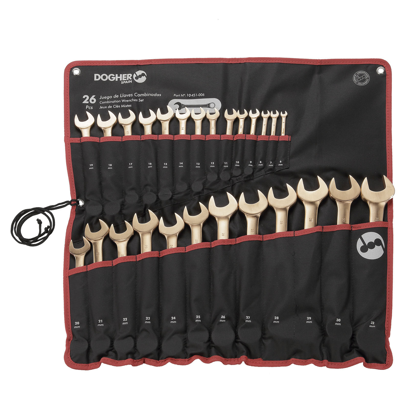 BOLSA NYLON 26 CHAVEBOC/LUNE.6-32 MM CU-BE | DOGHER - Image 1