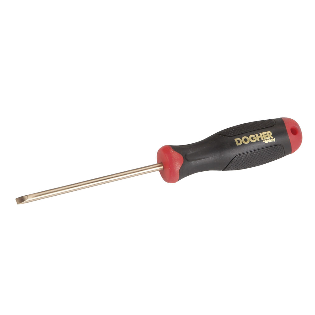 CHAVEPARAFUSOSPROFISSIONAL FENDA RETA 5X200 AL-BR | DOGHER
