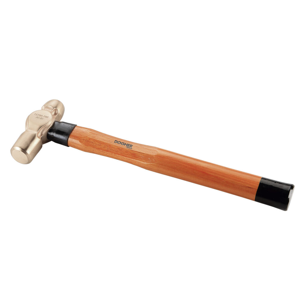 MARTELO UNHA CURVA P/F.VIDRO 700 GR AL-BR | DOGHER