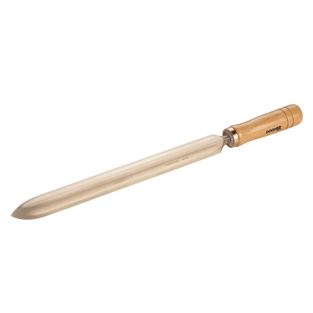 RASPADOR COM 3 LADOS 360 MM AL-BR | DOGHER