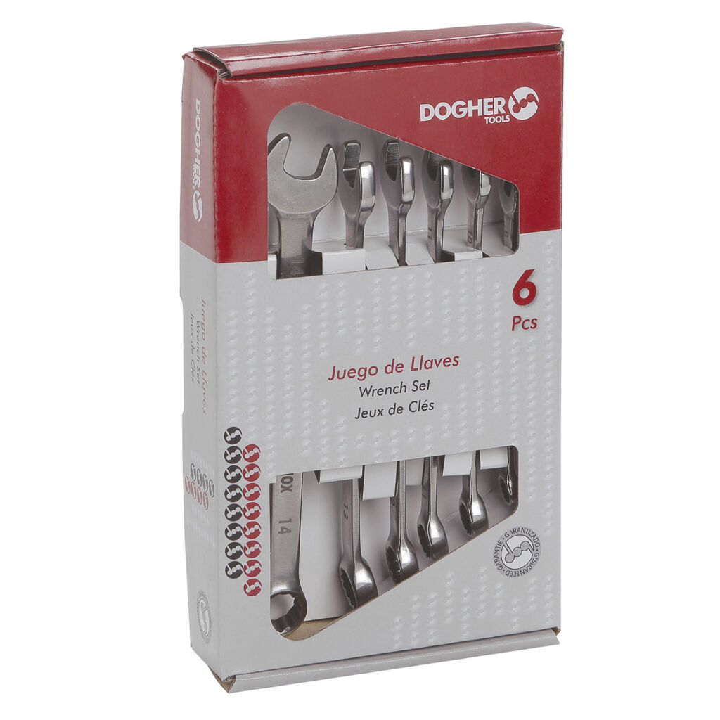 CAIXA 6 CHAVES BOCA/LUNETA INOX | DOGHER