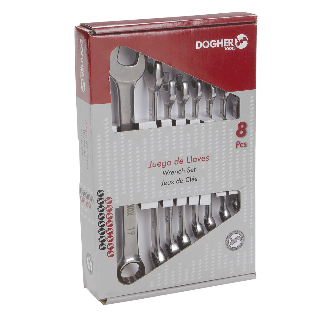 CAIXA 8 CHAVES BOCA/LUNETA INOX | DOGHER