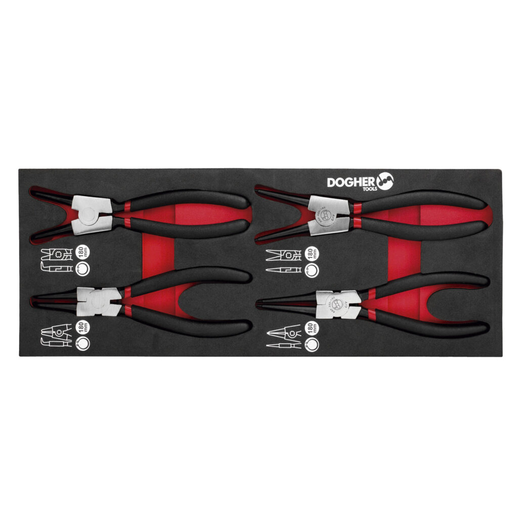 B.COMB.1/4 4 ALICATES FREIOS CIRCLIP® | DOGHER