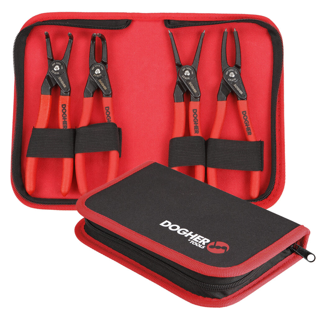 ESTOJO 4 PCS ALICAT. CIRCLIP PRO 180 MM | DOGHER