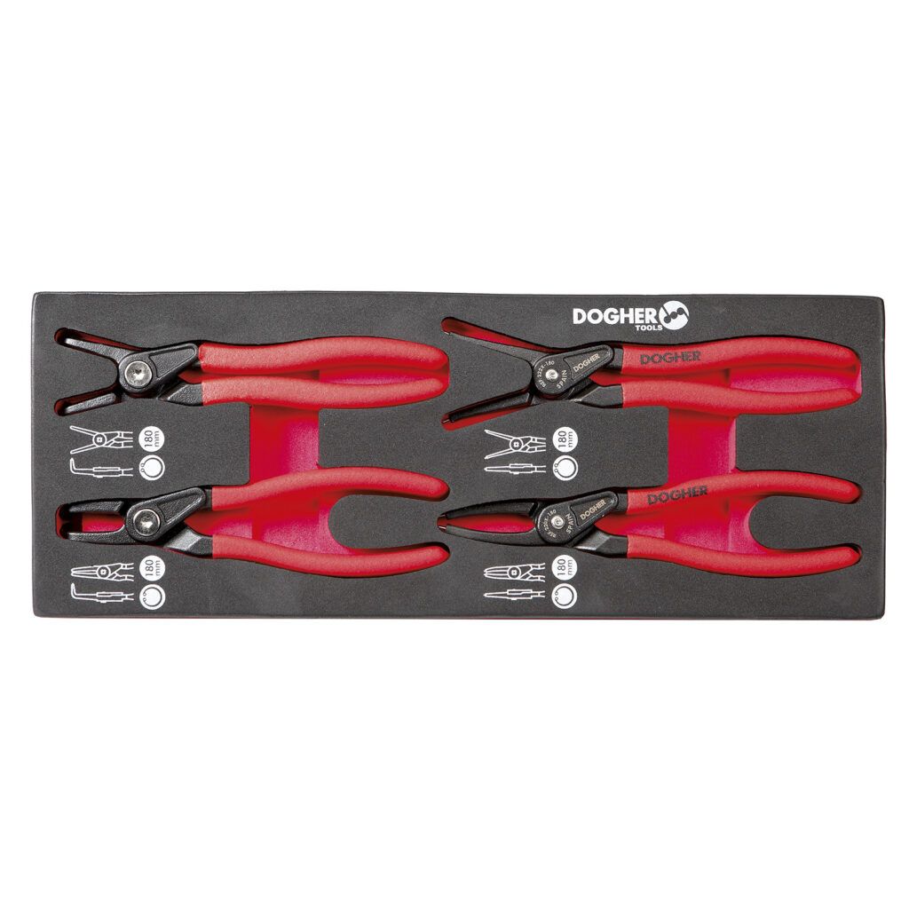 B.COMB.1/4 4 ALICATES FREIOS CIRCLIP® | DOGHER