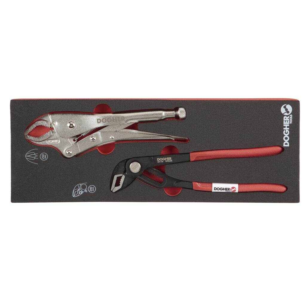 B. COMB 1/4 2 PCS TENAZA E GRIP | DOGHER