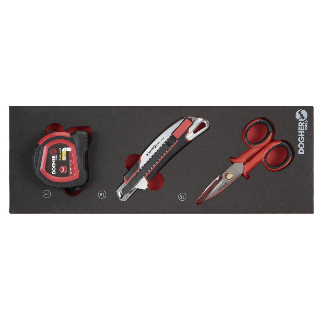BAN.ESPUMA 1/4 3 PCS FLEXOM.E CORTE | DOGHER