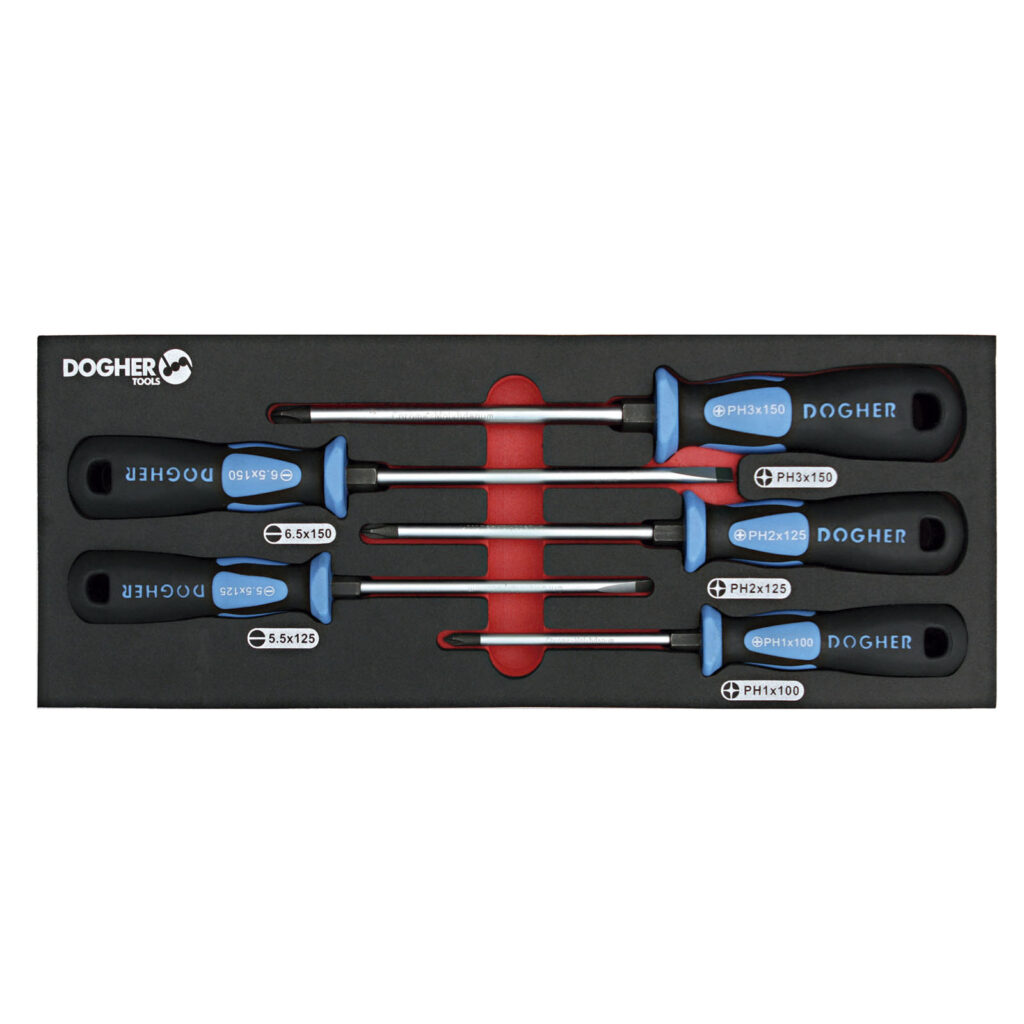 B.COMB.1/4 5 CHAVEPAR. FENDA RETA&PZ IND | DOGHER