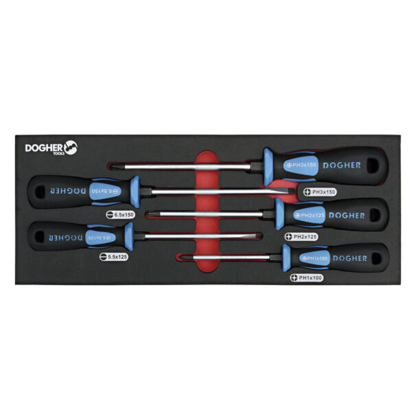 B.COMB.1/4 5 CHAVEPAR. FENDA RETA&PZ IND | DOGHER