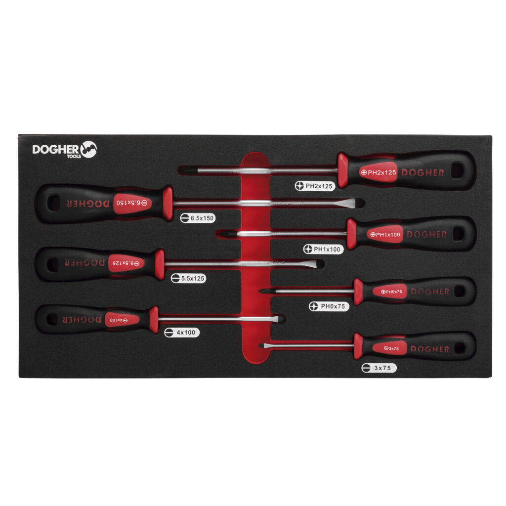 B.COMB.1/ 3 7 CHAVEPAR.FENDA RETA&PH PROFISSIONAL | DOGHER