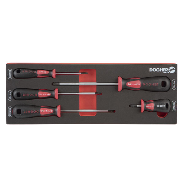 B.COMB.1/4 5 CHAVE PARAFUSOS PH E CORTO PROFISSIONAL | DOGHER