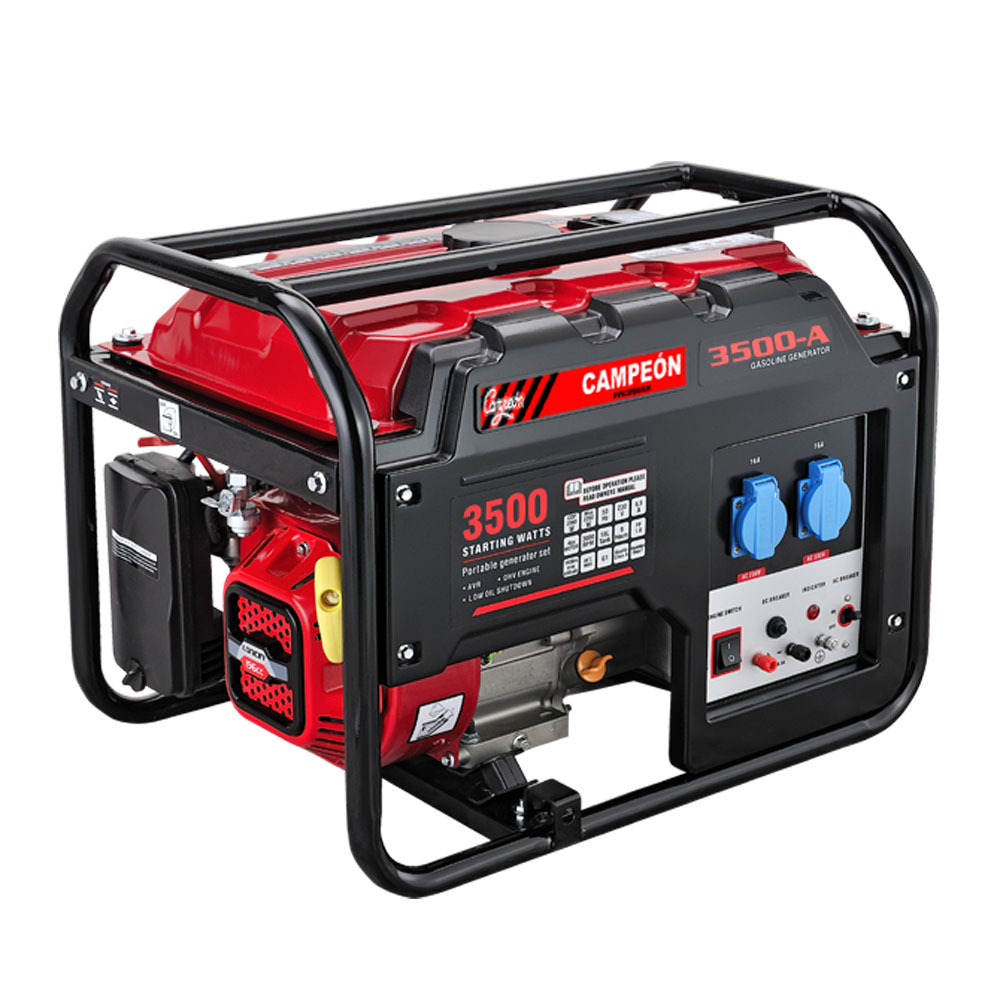 GERADOR A GASOLINA AVR 3.1 KVA | CAMPEON - Image 1