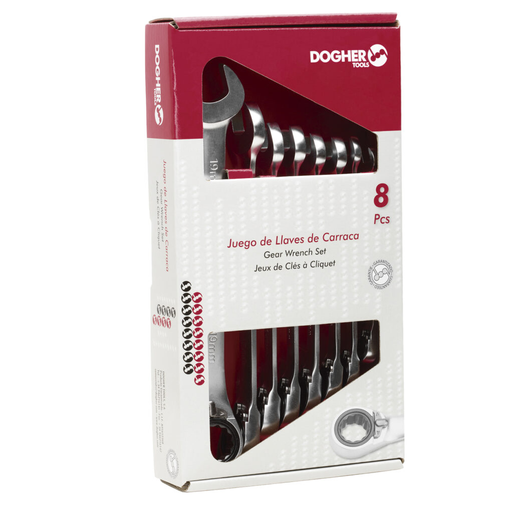 CAIXA 8 CHAVES BOCA ROQUETE REV. | DOGHER