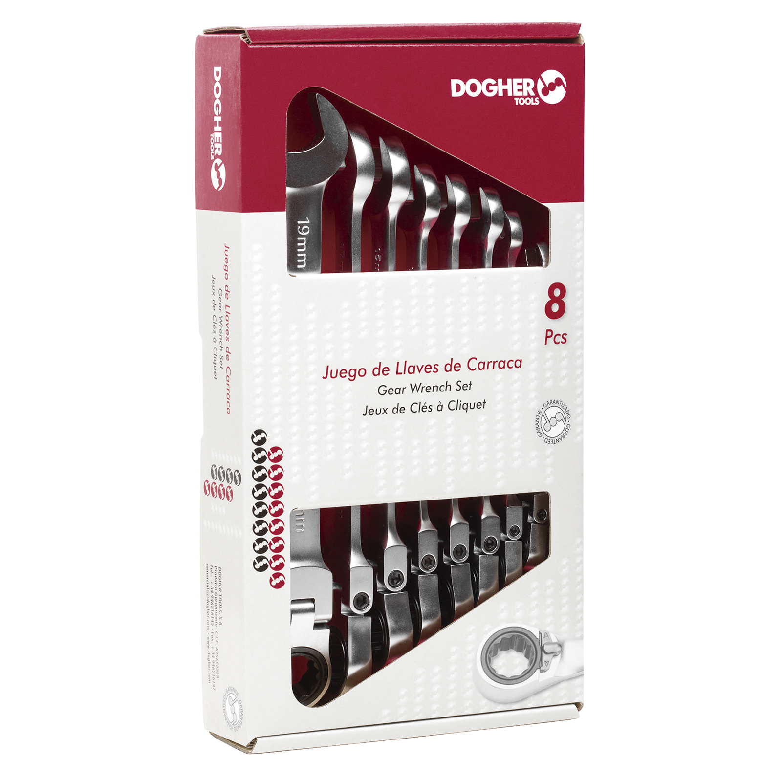 CAIXA 8 CHAVES BOCA/ROQ. FLEX. | DOGHER - Image 1
