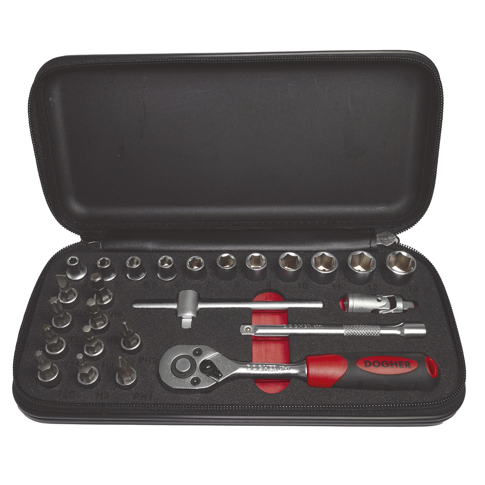 JOGO DE 1/4 EN ESTUCHE 25 PZ | DOGHER - Image 1