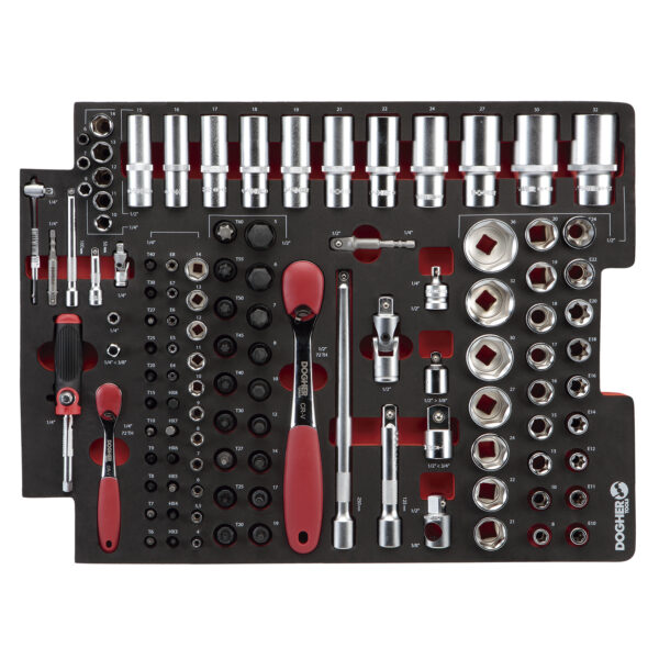 B.COMB.GOBOX 113 PCS CHAVES CAIXA 1/4Y 1/2 | DOGHER