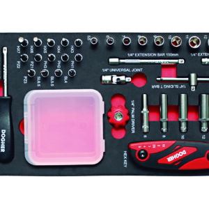 B.COMB.1/3 36 CHAVE CAIXA SEXTAVADAS 1/4 | DOGHER