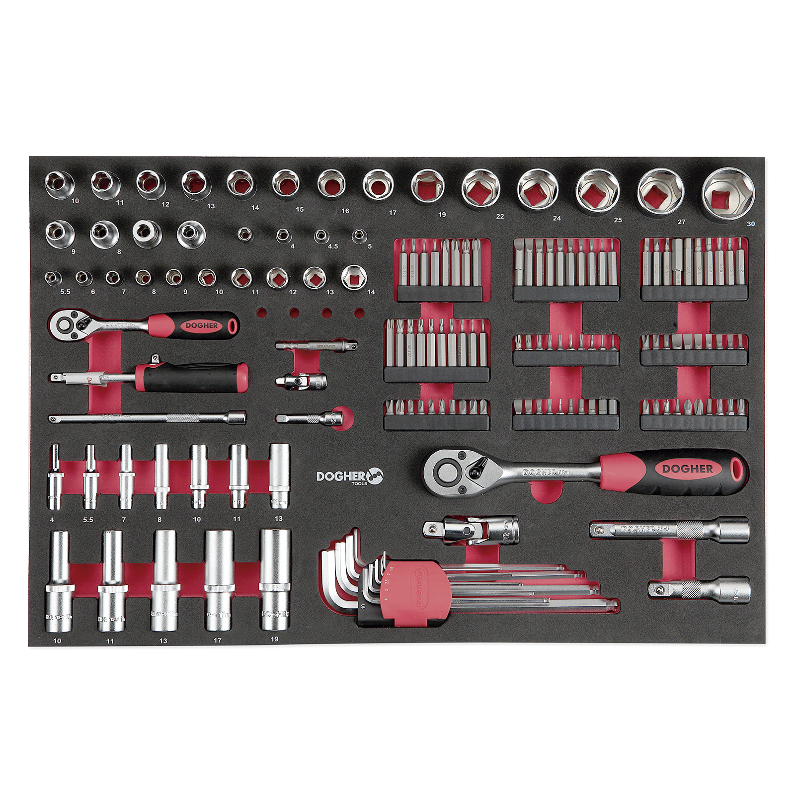 B. COMB.MULTIFERRAM.IENTA 155 PCS ENTERA | DOGHER - Image 1