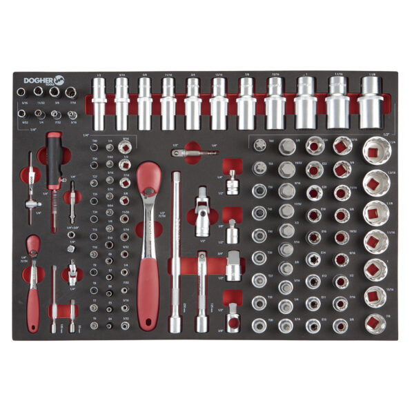 B.COMB.ENTERA 115 PCS CHAVE CAIX SAE 1/4Y 1/2 | DOGHER