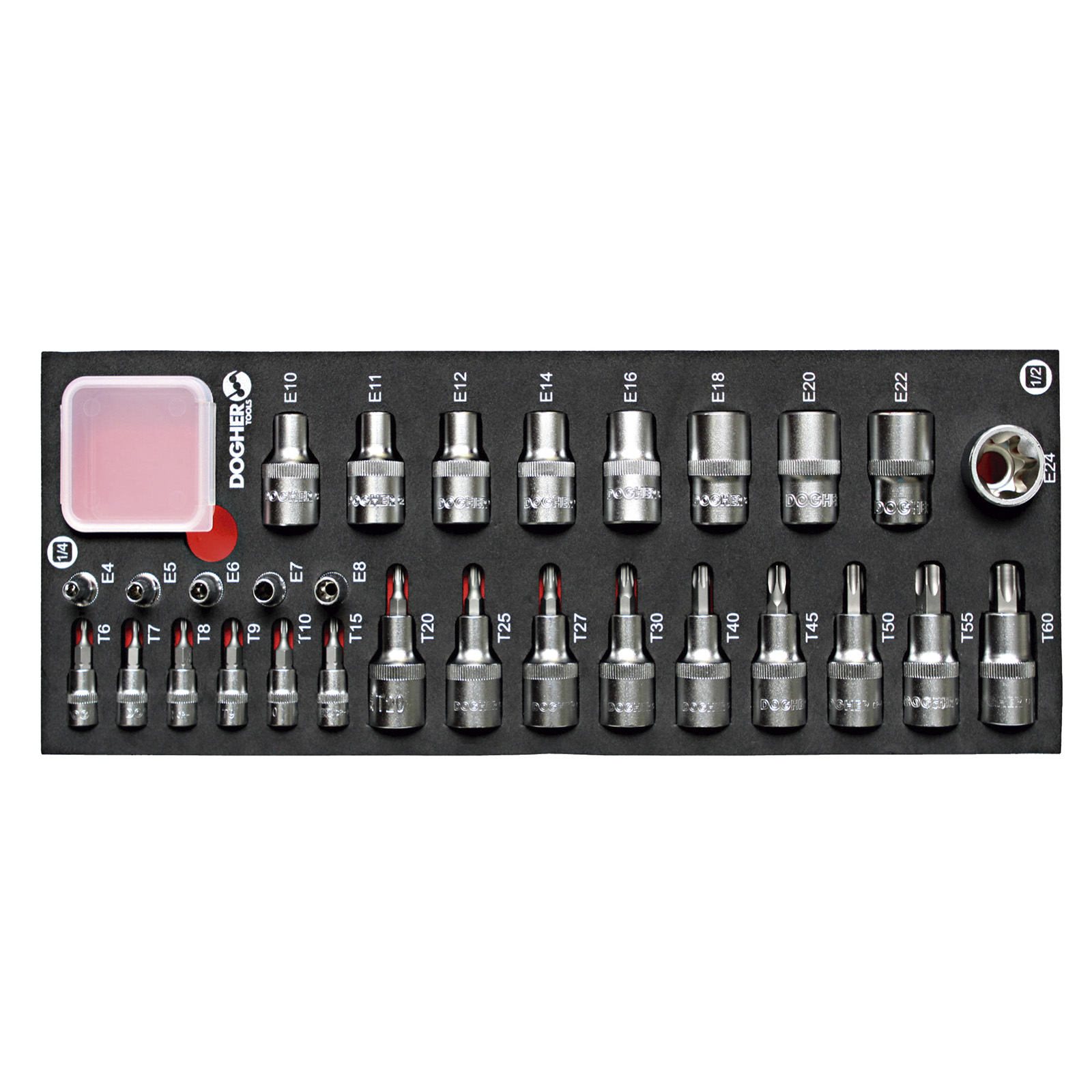 B.COMB.1/4 29 CHAVECAIXA TORX 1/4 - 1/2 | DOGHER - Image 1