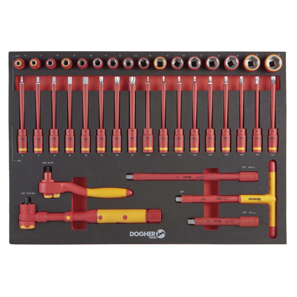 B.COMB.38 PCS V.VDE.SEXTAVADA ACCES.3/8 ENTERA | DOGHER