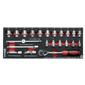 B. COMB.1/4 22 UD.CHAVE CAIX 12 FACES 3/8 | DOGHER