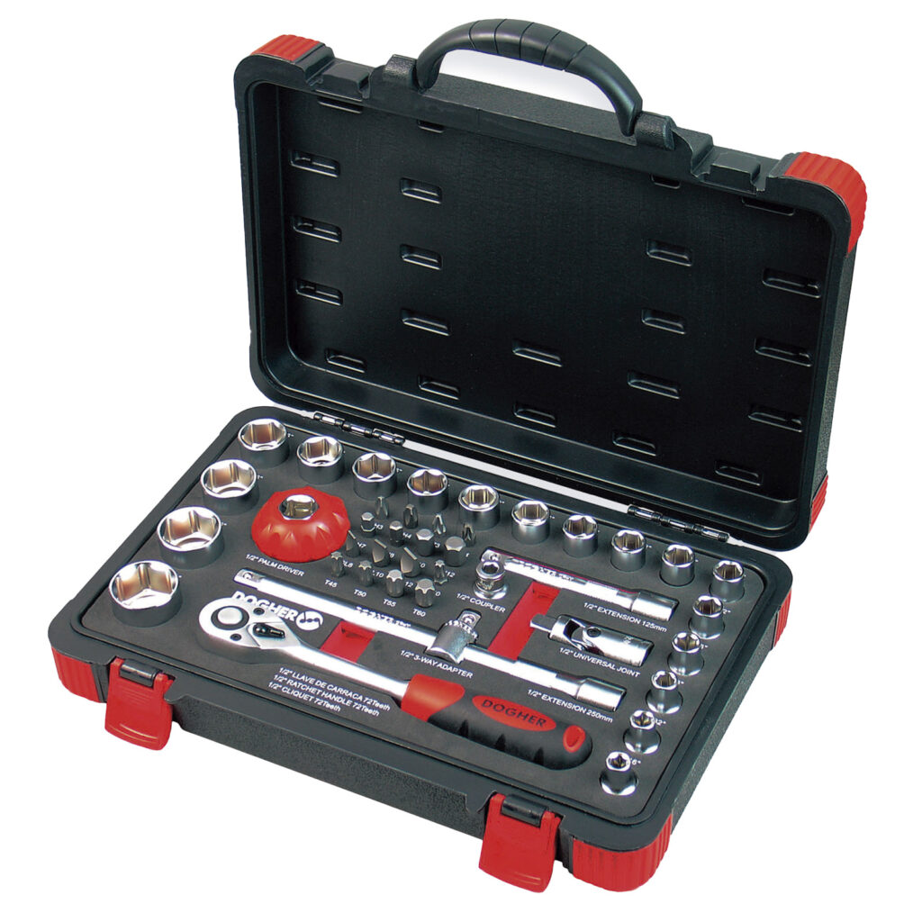 MALA CHAVE DE CAIXA SEXTAVADA SAE 1/2 41 UDS | DOGHER