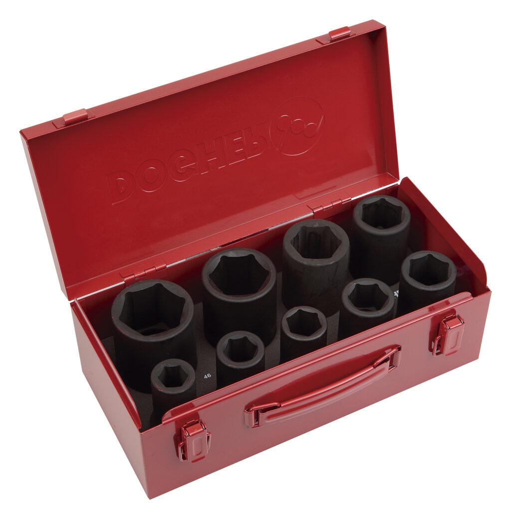 JOGO 9 CHAVE C. IMPACT. DE 3/4 DE 19A 46 MM | DOGHER