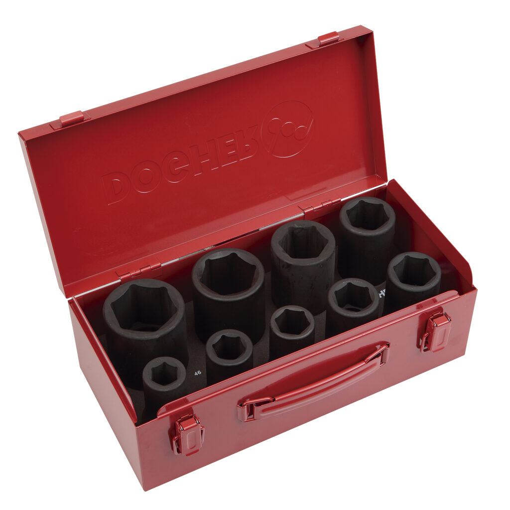 JOGO 9 CHAVE C. IMPACT. LARGO 3/4 DE 19A 46 MM | DOGHER