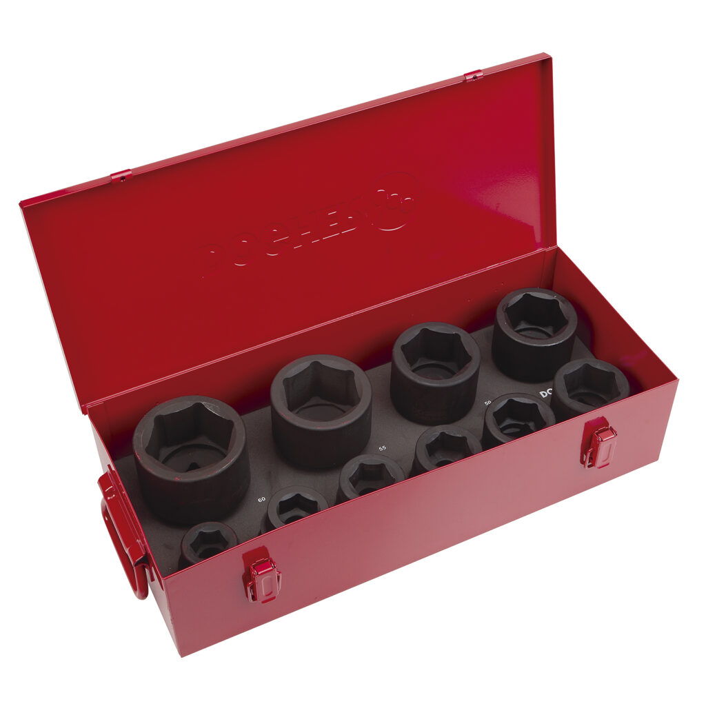 JOGO 10 CHAVE CAIXA IMPACTO 1 DE 24 A 60 MM | DOGHER