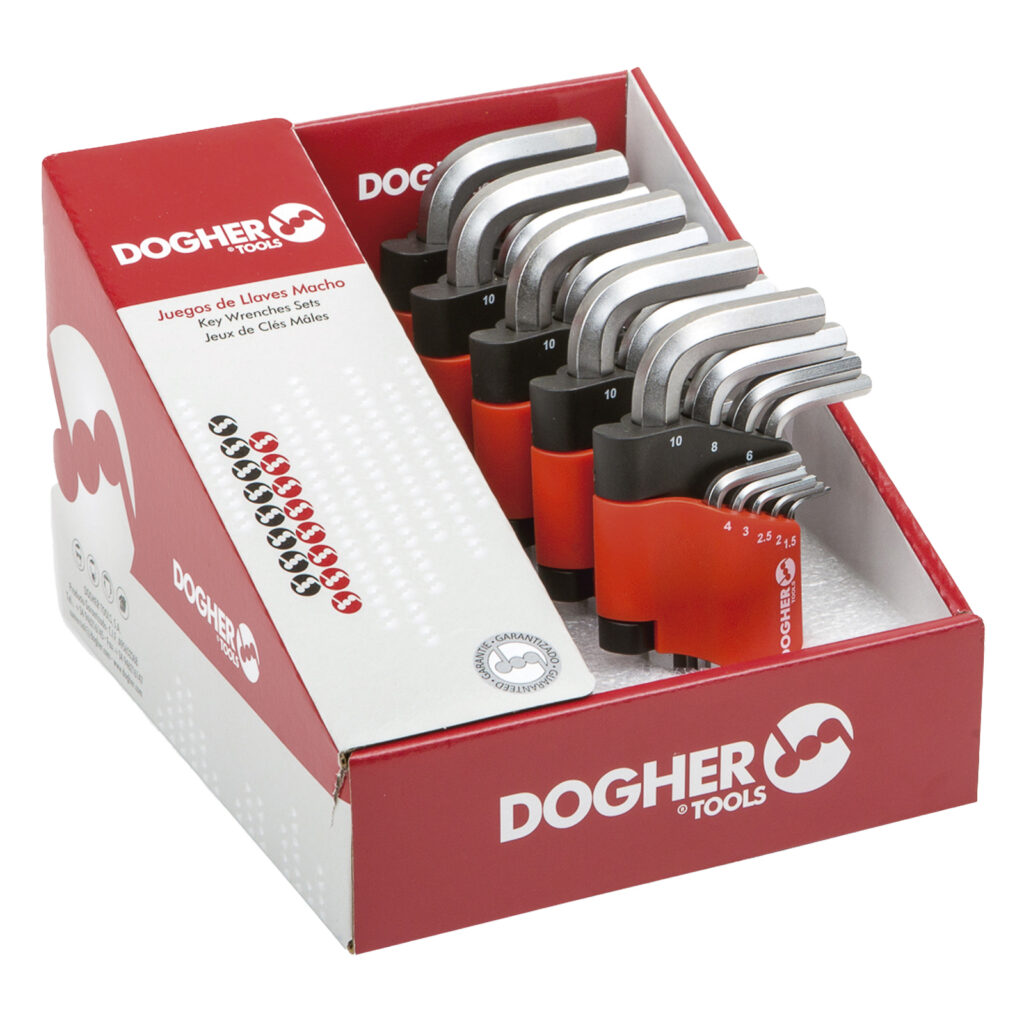 EXP. COM 5 JOGOS DE CHAVES MACHO 600-009 | DOGHER