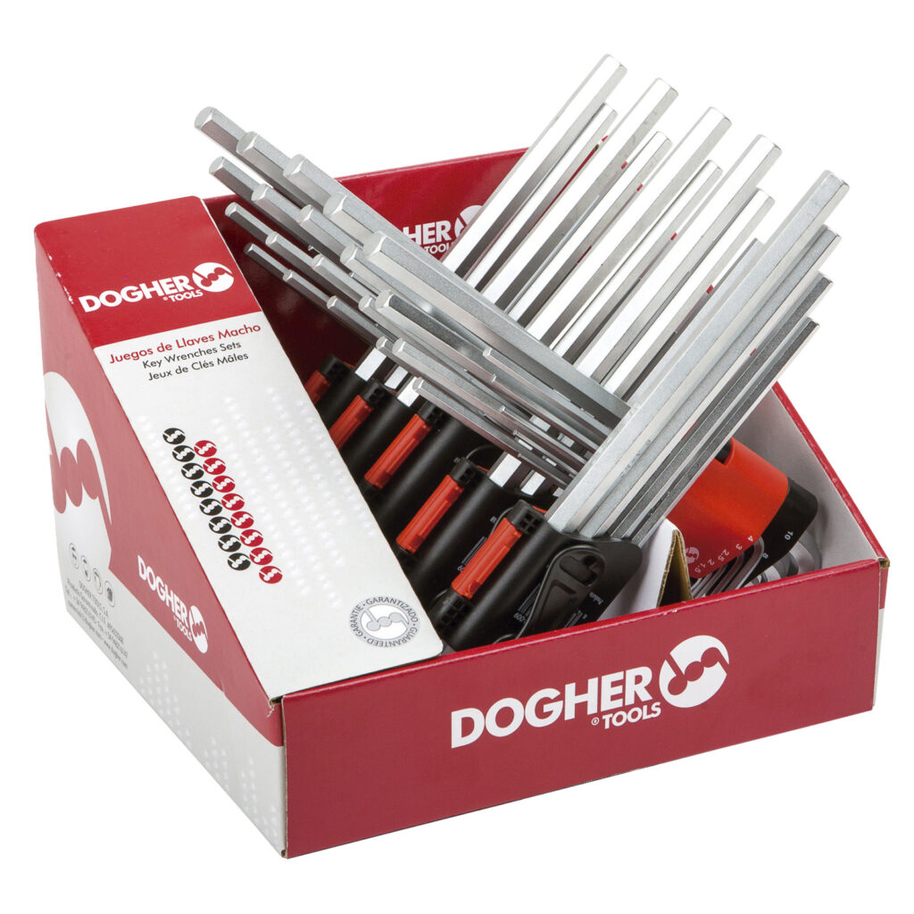 EXP. COM 5 JOGOS DE CHAVES MACHO 605-009 | DOGHER