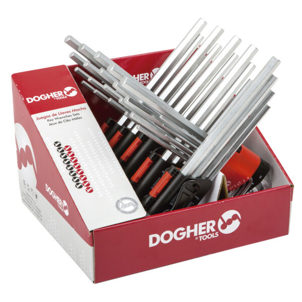 EXP. COM 5 JOGOS DE CHAVES MACHO 602-009 | DOGHER