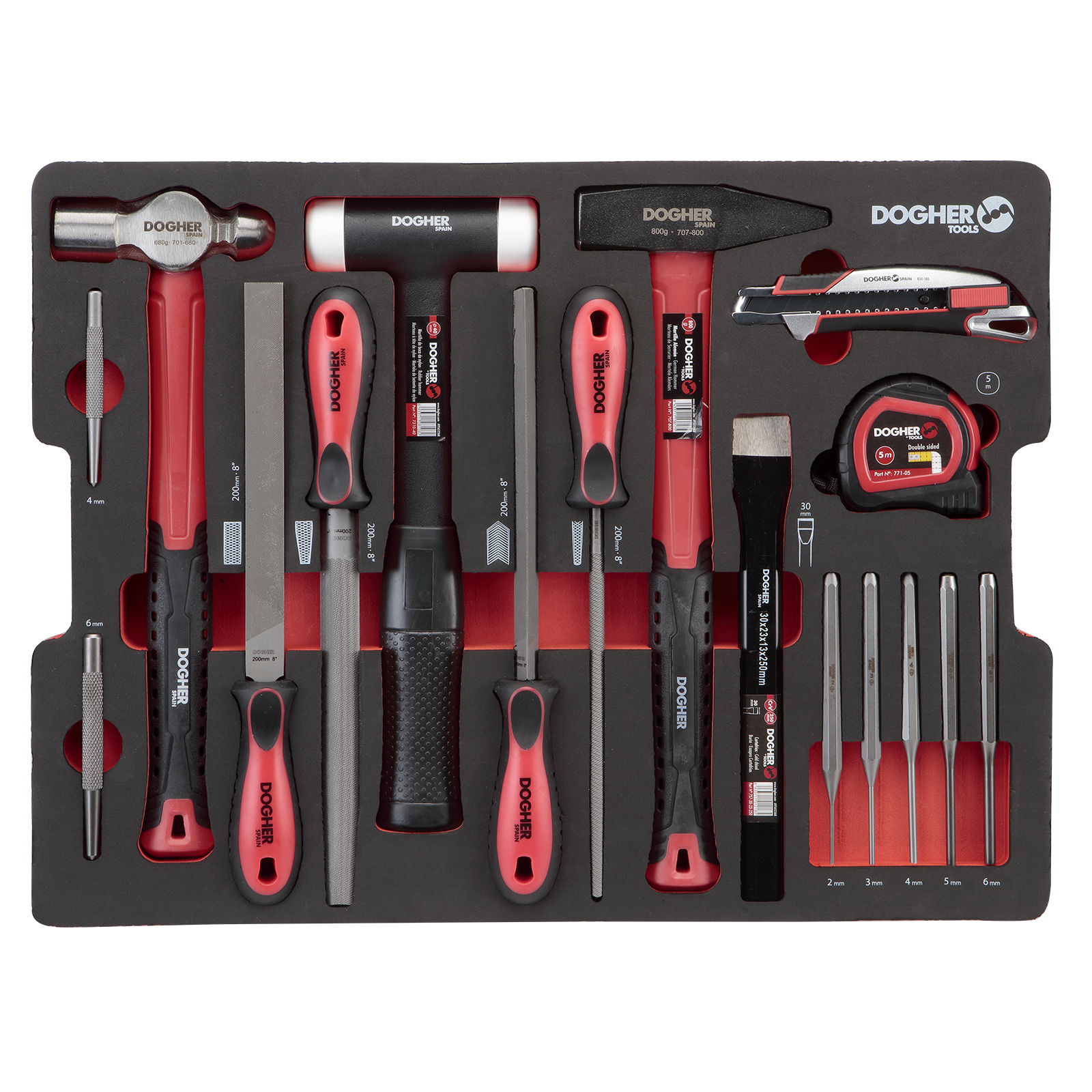BASE COMBINADA GOBOX 17 PCS VARIADO | DOGHER - Image 1