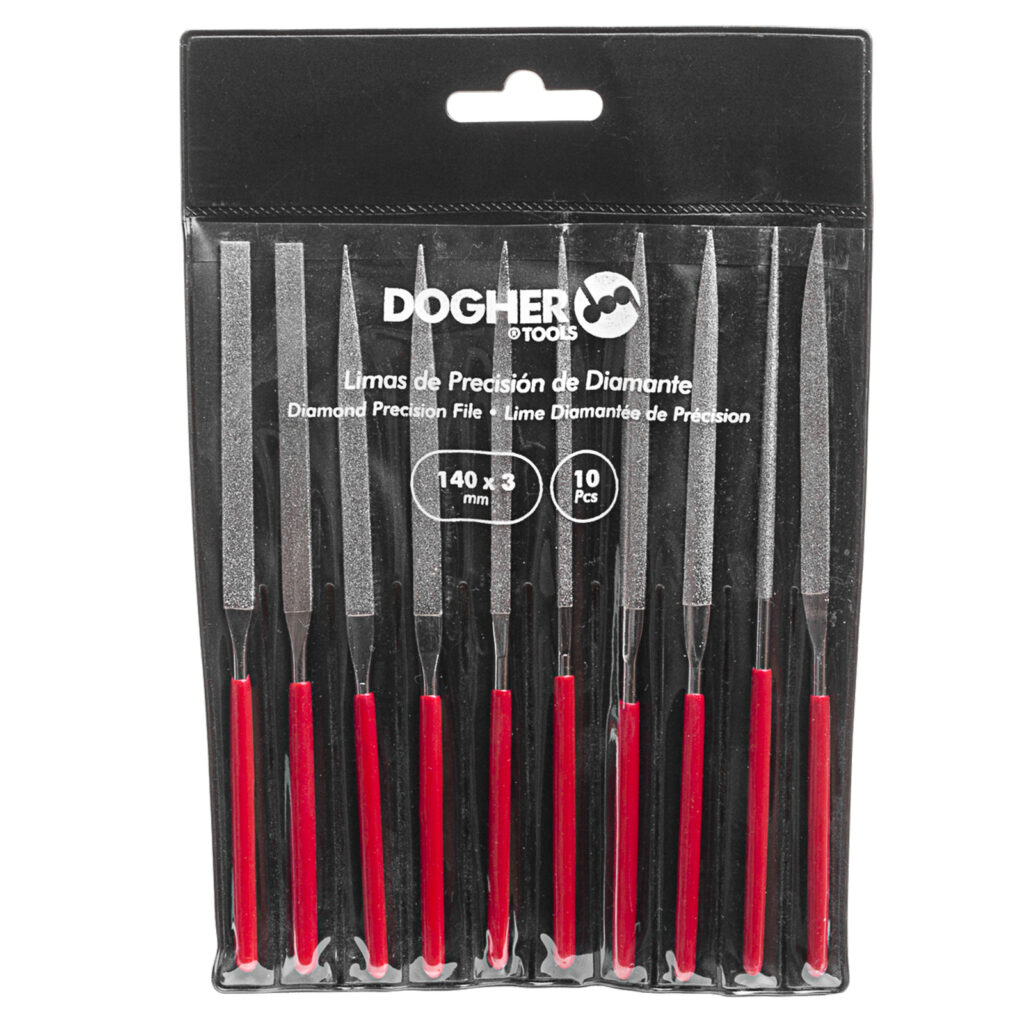 JOGO DE 10 LIMAS DIAMANTADAS 140 MM | DOGHER