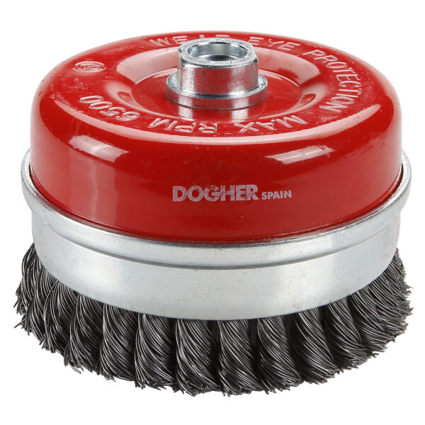 ESCOVA TIPO COPO TRANÇ. INOX 125X0,5 MM | DOGHER