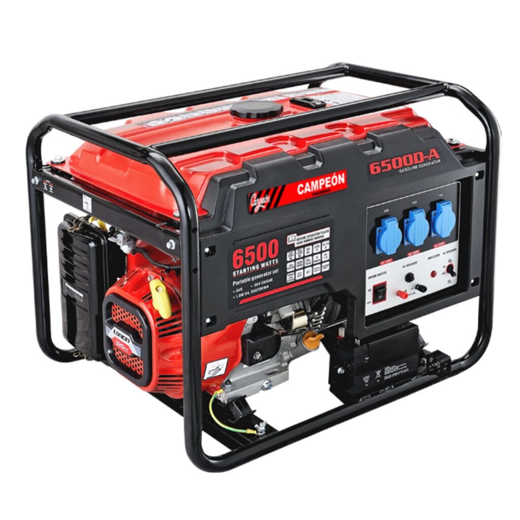GERADOR A GASOLINA AVR 5.5 KVA | CAMPEON
