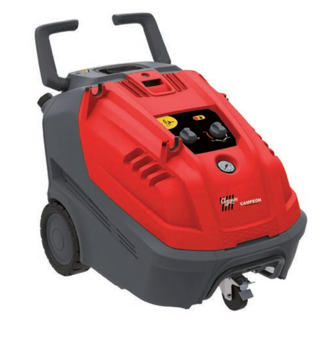 LAVADORA DE ALTA PRESSÃO COM ÁGUA QUENTE 200 BAR 720 L/H | CAMPEON - Image 1