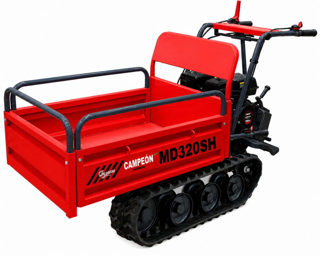 CARRO DE TRANSPORTE DE RASTOS 212 CC 150 KG | CAMPEON